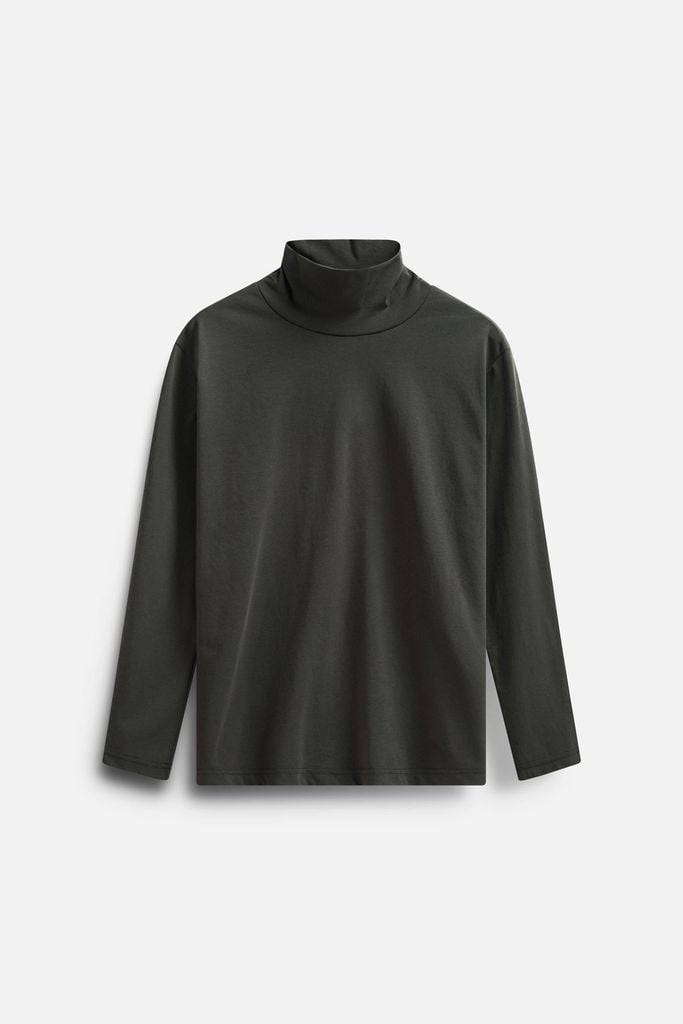  Áo Thun Tay Dài Roll Neck Cool Fab 