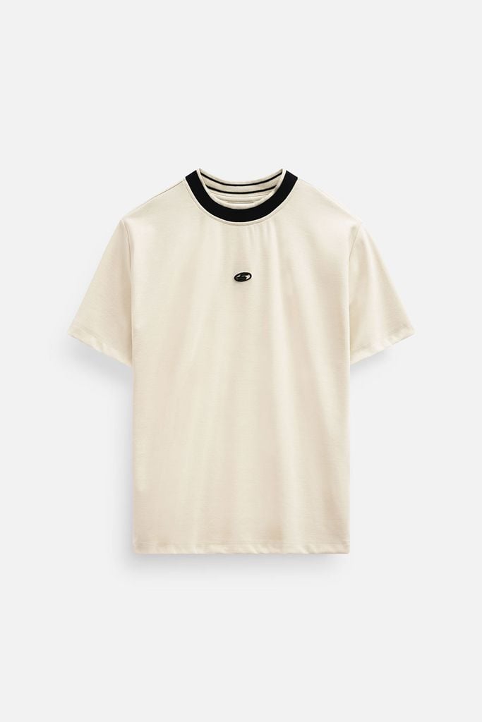  Áo Thun Lining Mixed Neck 