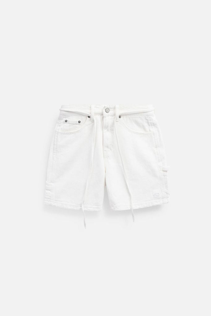  Quần Short Denim Straight Long String 