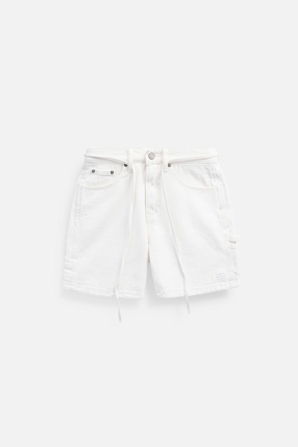 Quần Short Denim Straight Long String