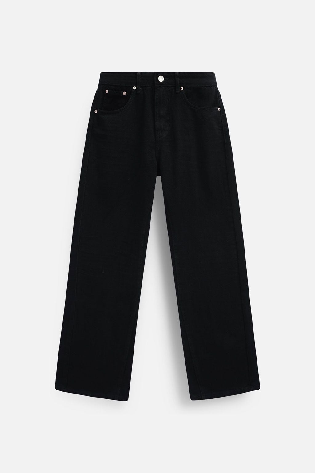 Quần Jean Flare Diagknee Black White