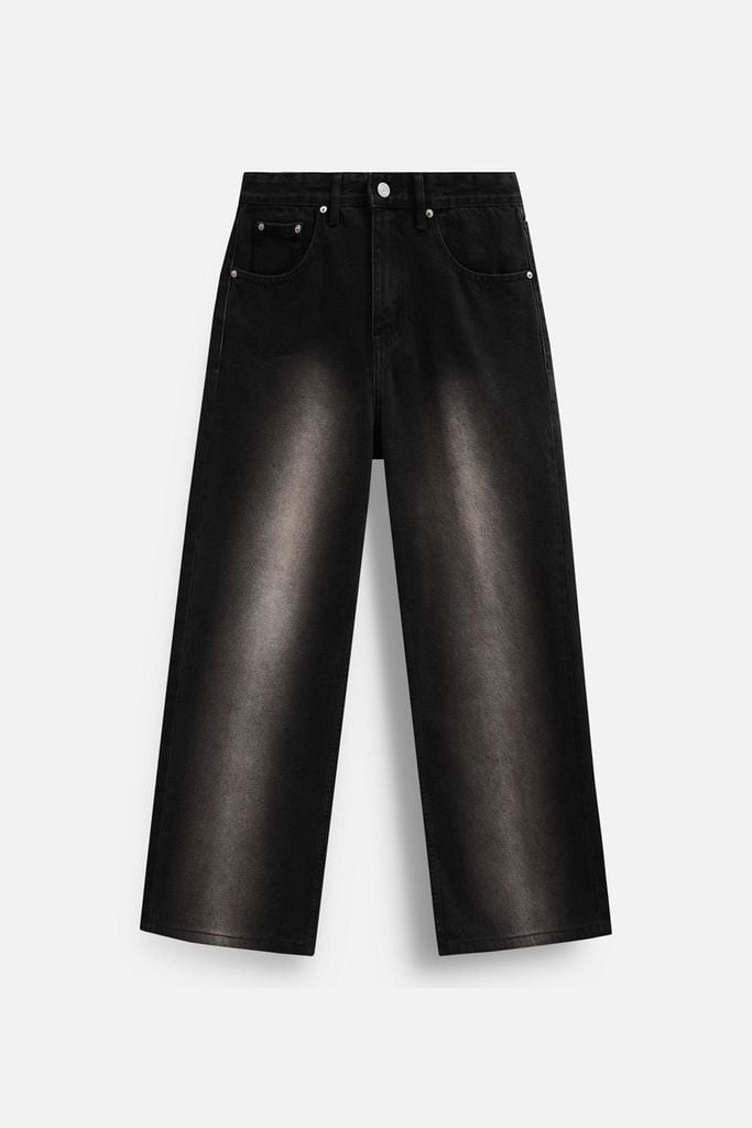  Quần Jean Relaxed Black Washed * Én Col 25 