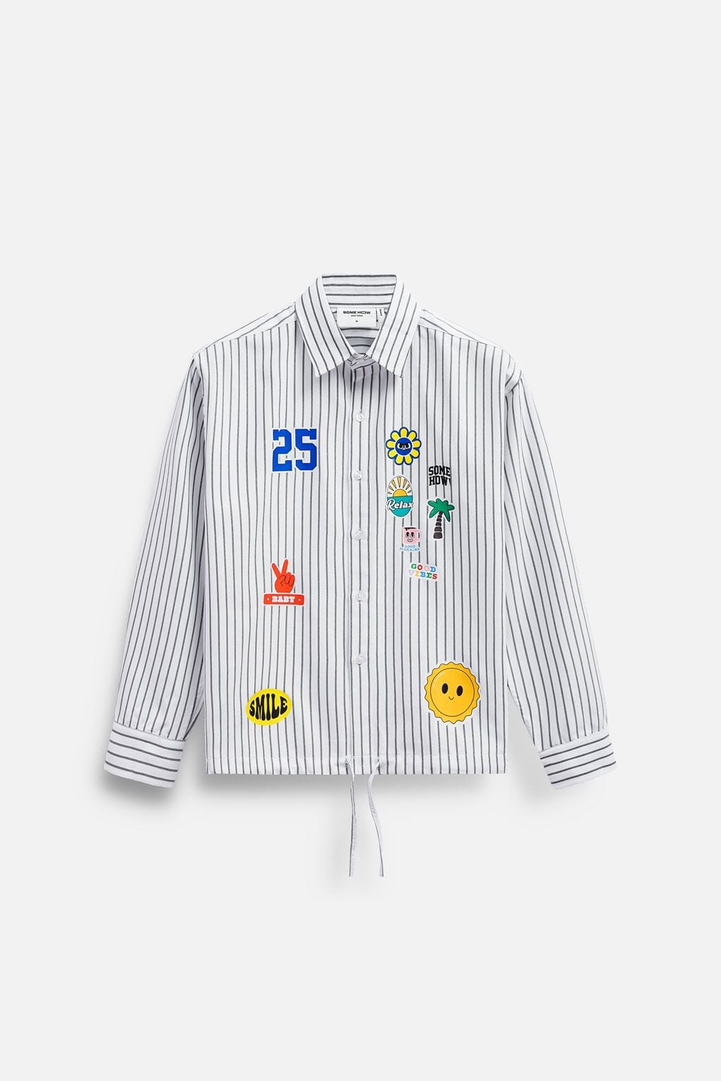 Áo Sơ Mi Stripes Athletic Boxy * Én Col 25