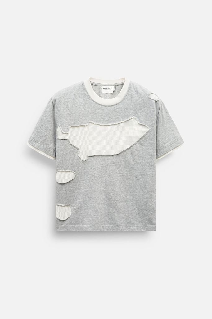  Set The Distressed T-shirt Short 