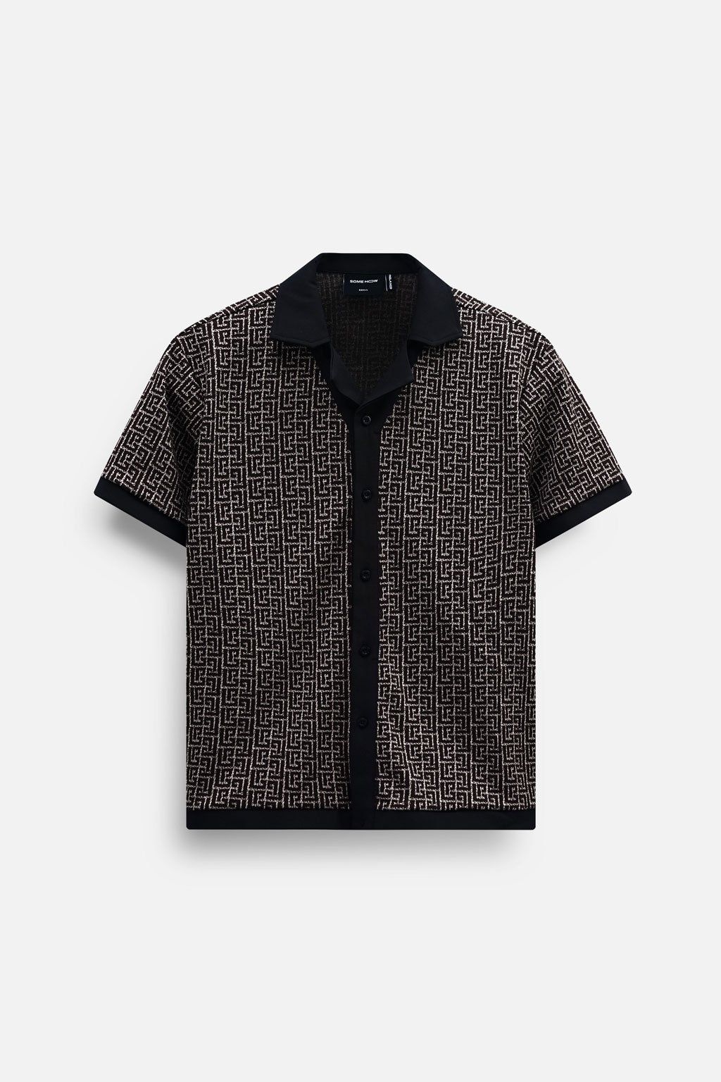 Áo Sơ Mi Geometric Maze