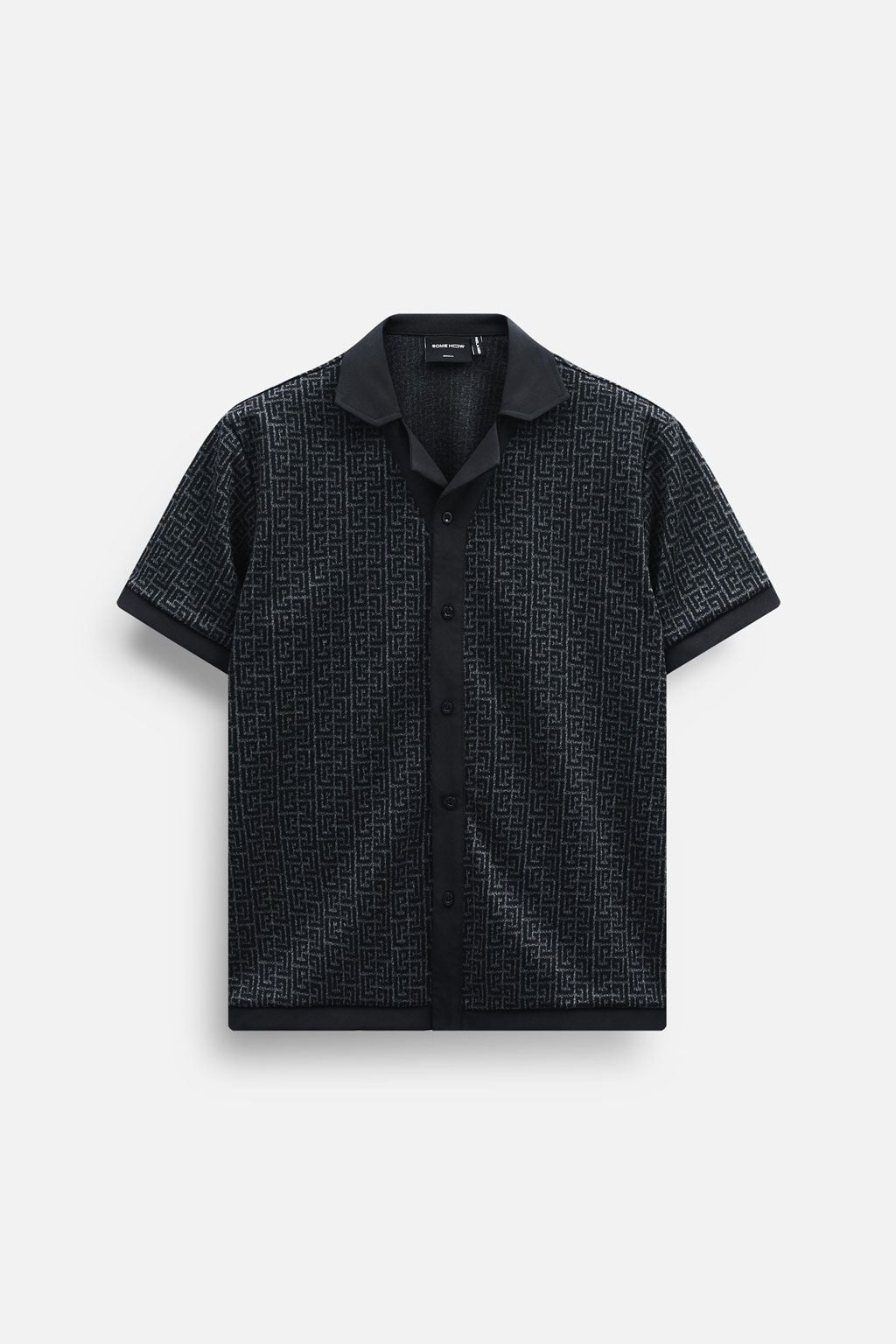 Áo Sơ Mi Geometric Maze