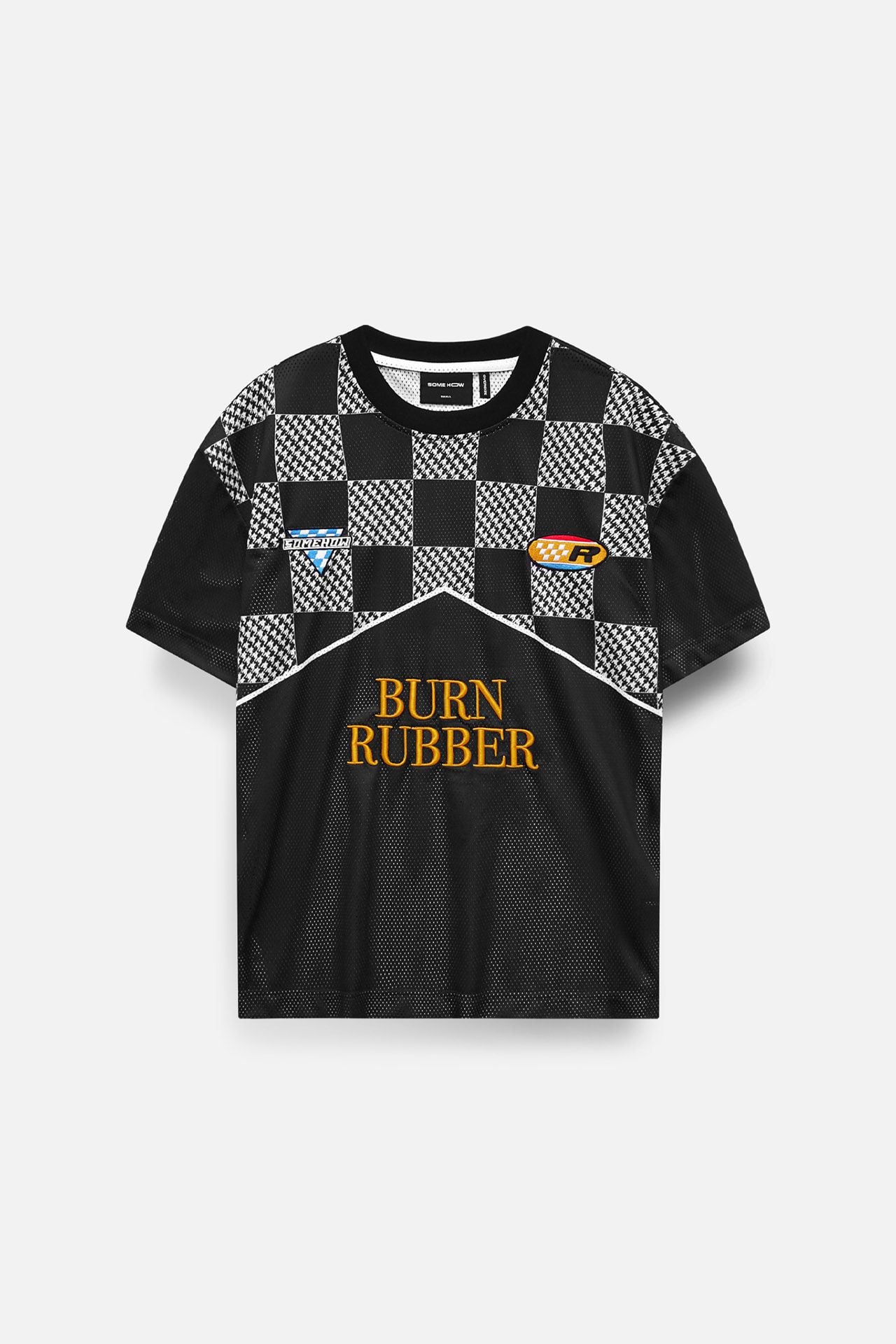  Áo Thun Racing Burn Rubber Black 