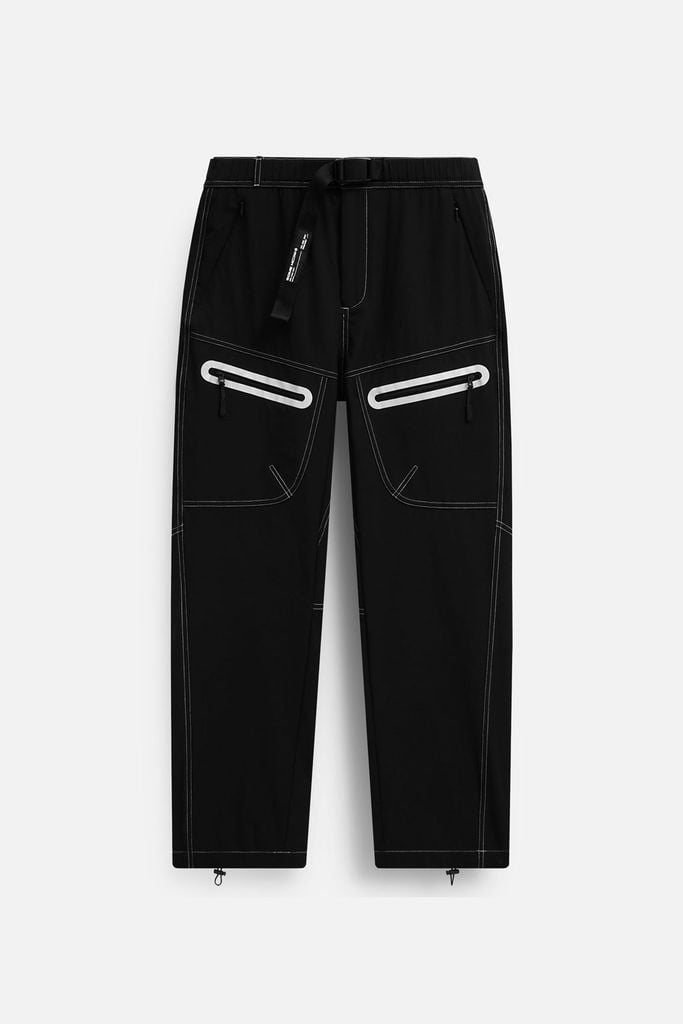  Jogger Relaxed Belt White Opening 