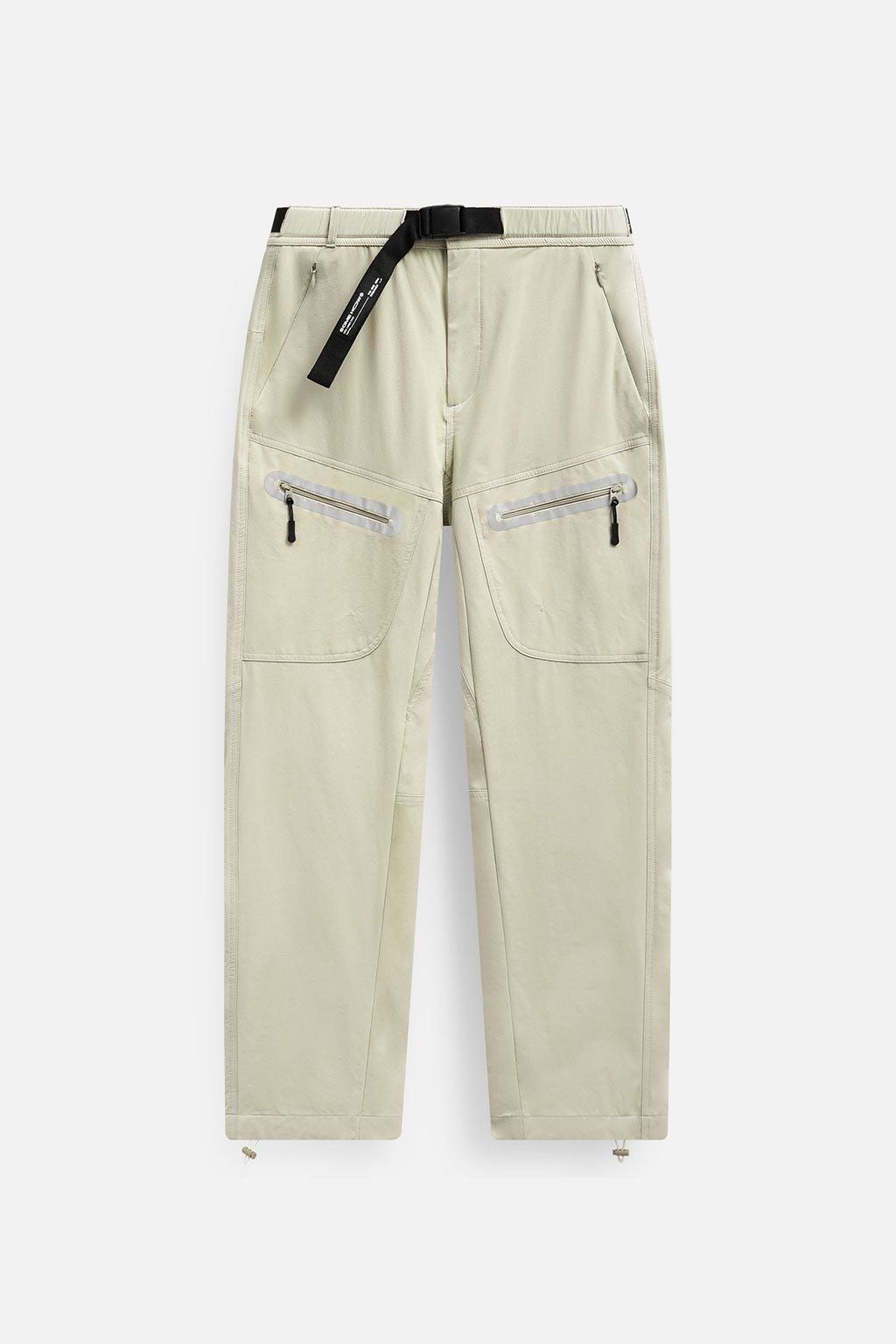 Jogger Relaxed Belt White Opening