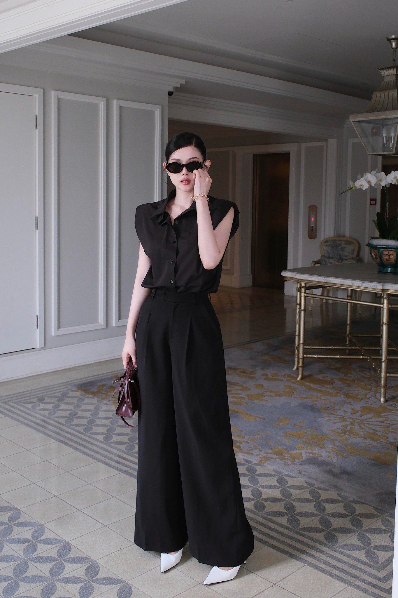 Quần Dài Wide Legs Carolan