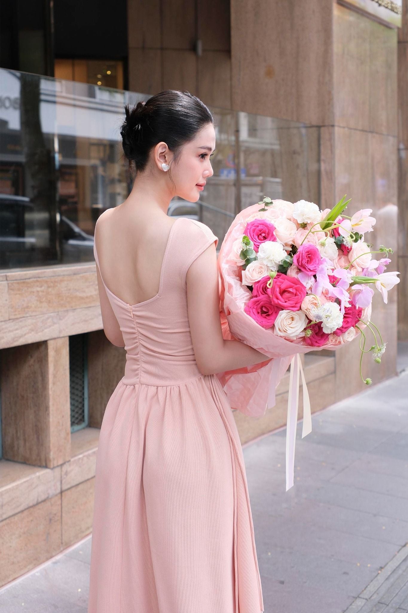 Đầm Dài Cord Gown Gentle