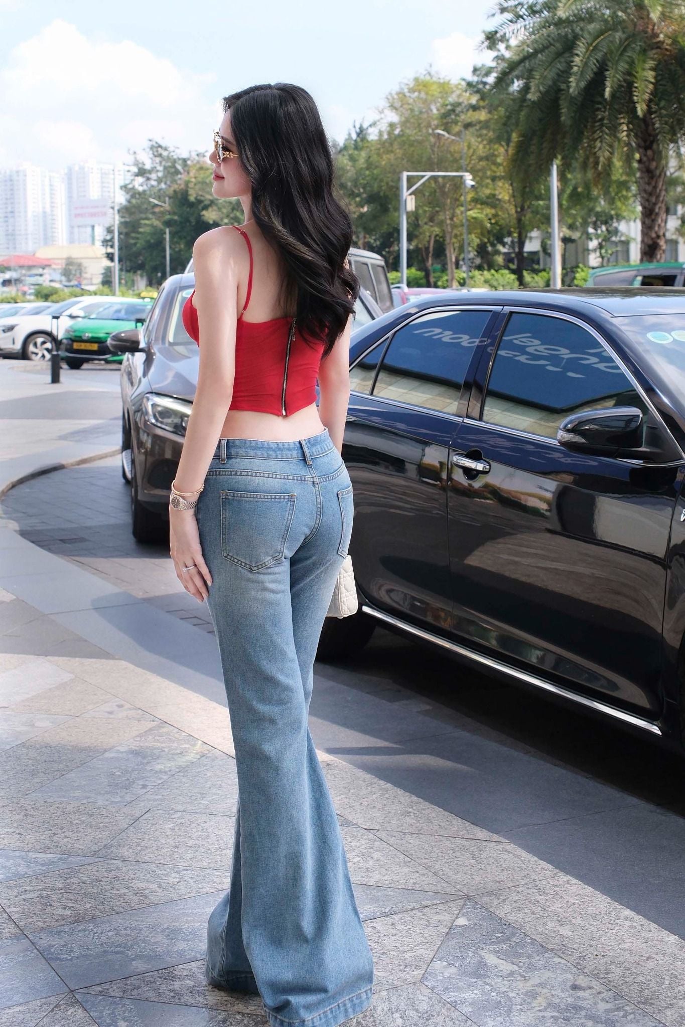 Quần Jean Low Rise Flare Style