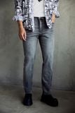Quần Jean Rayon Slim Faded Black Gray