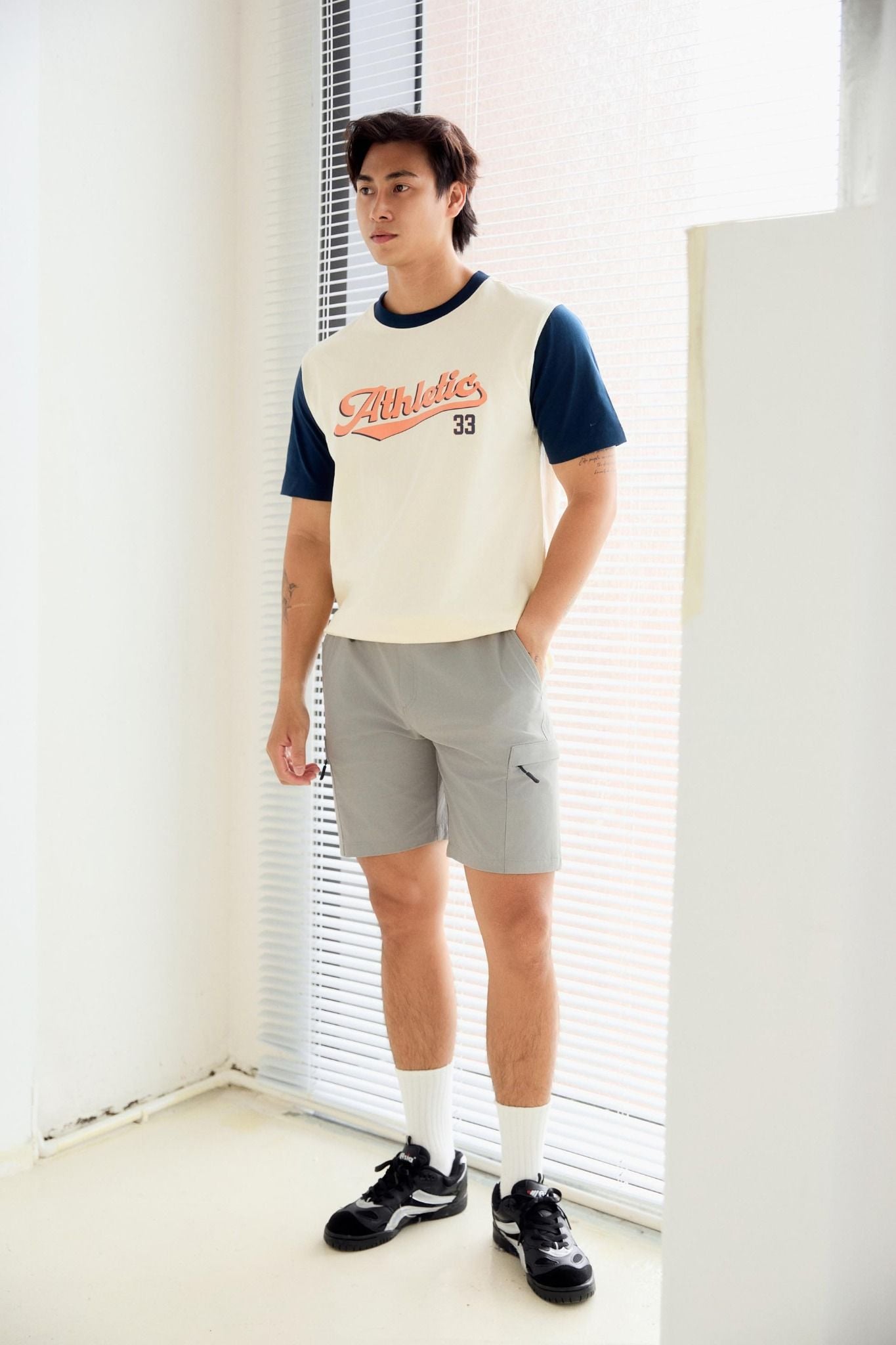 Quần Short Paracheck Base