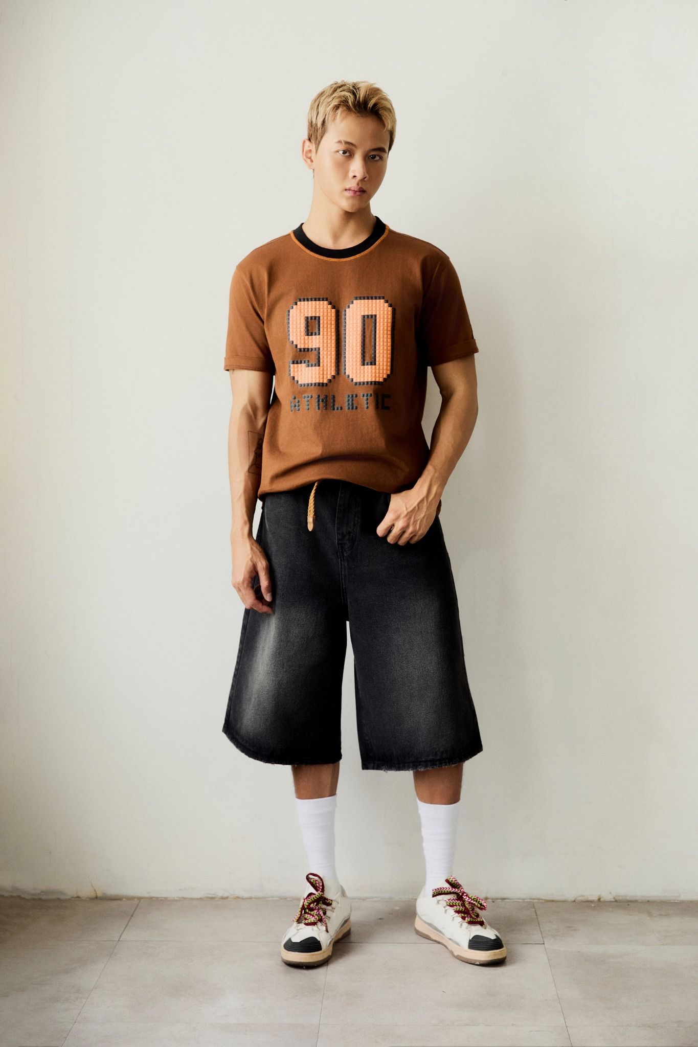 Quần Short Denim Bermuda