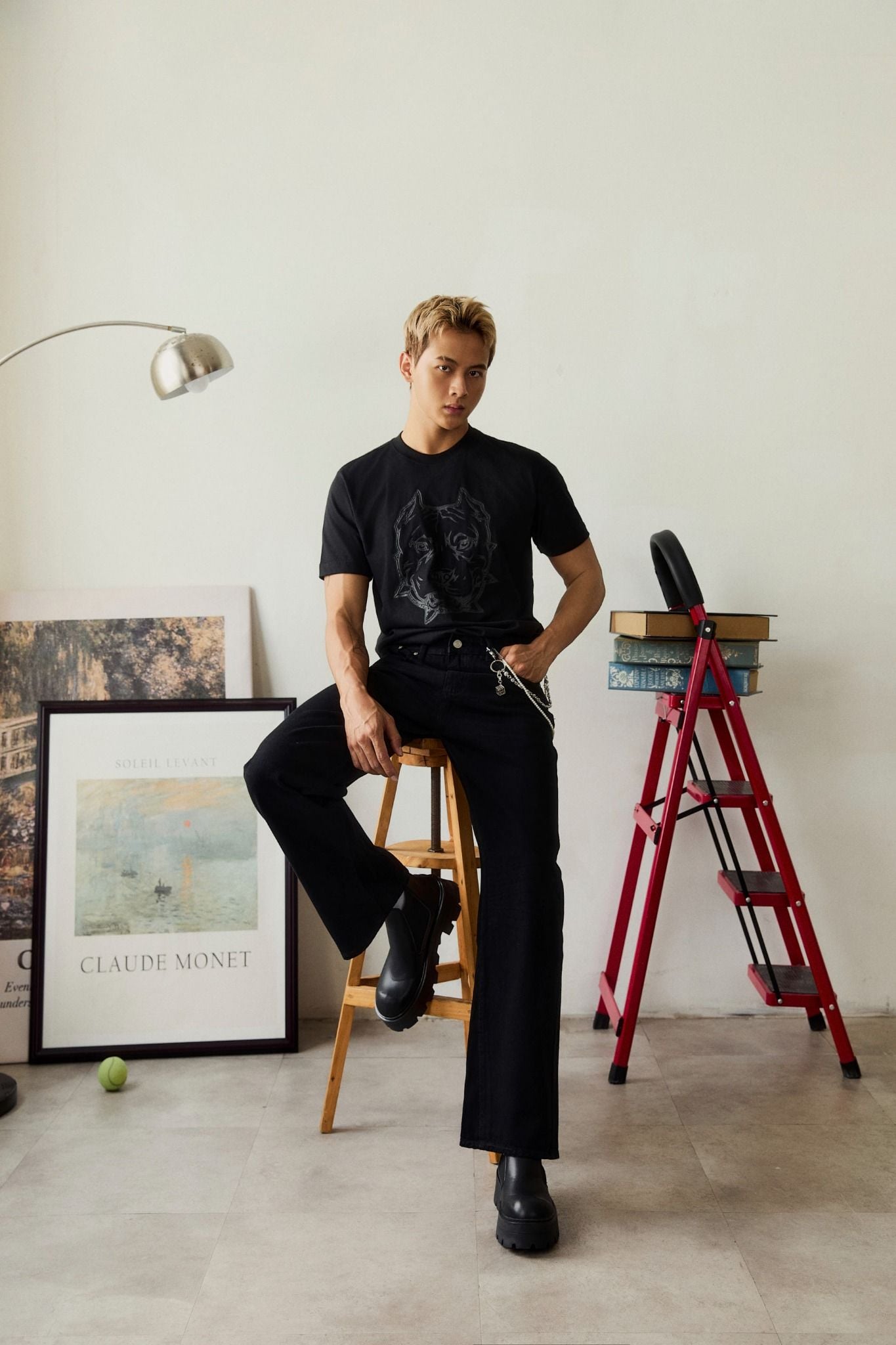  Áo Thun Regular Bullface Black 