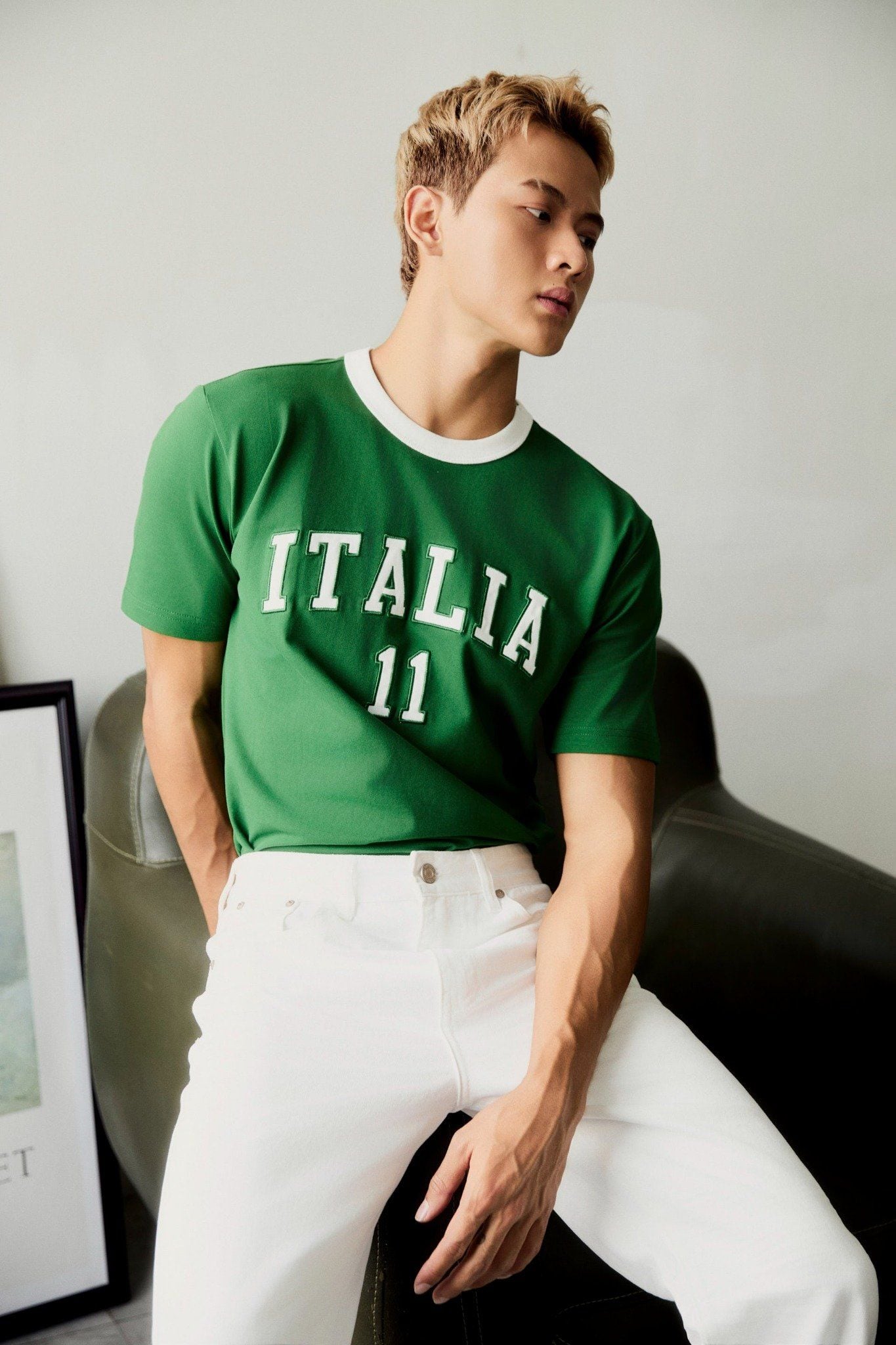  Áo Thun Italia Green 11 