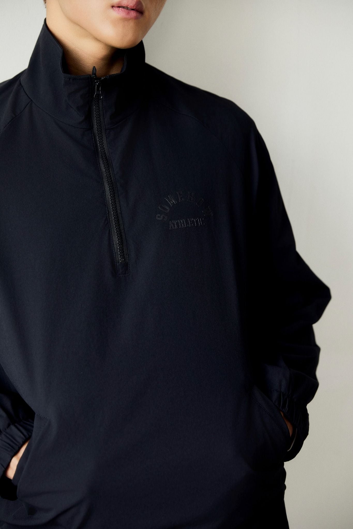 Áo Khoác Halfzip Parachute