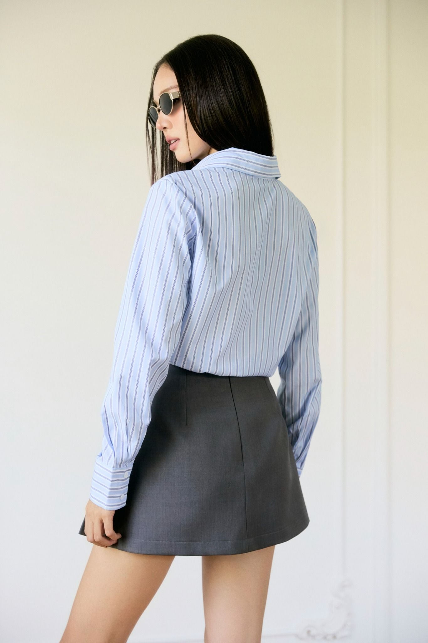 Chân Váy Ngắn Side Layers