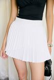 Chân Váy Pleat Black White