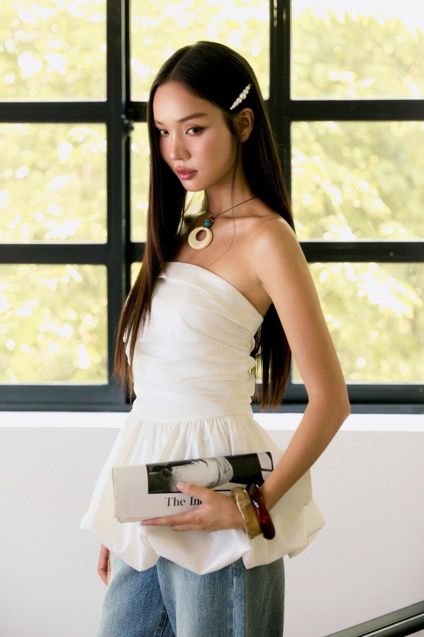 Áo Romantic Peplum Top