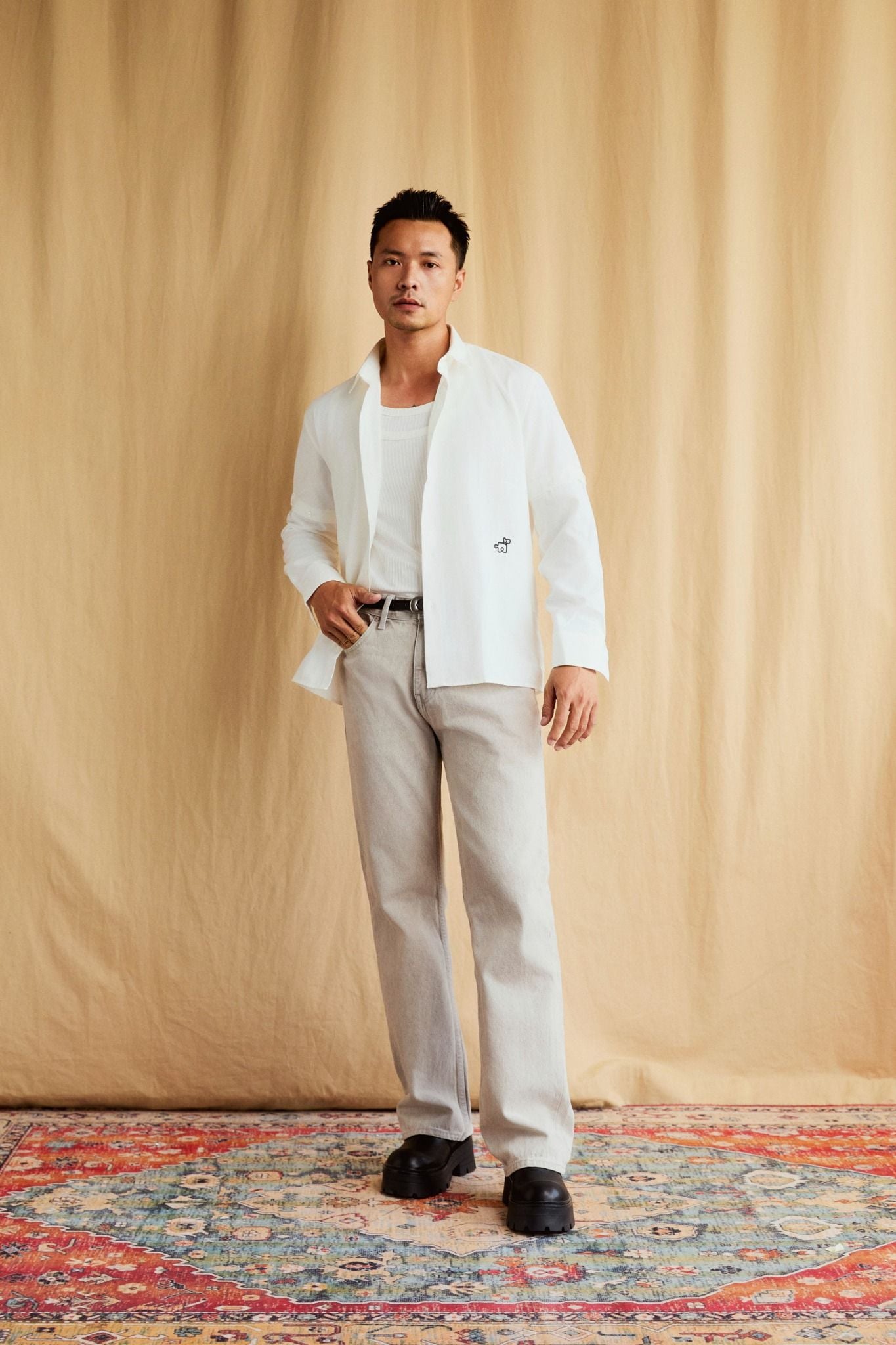 Quần Jean Straight Light Gray Passion