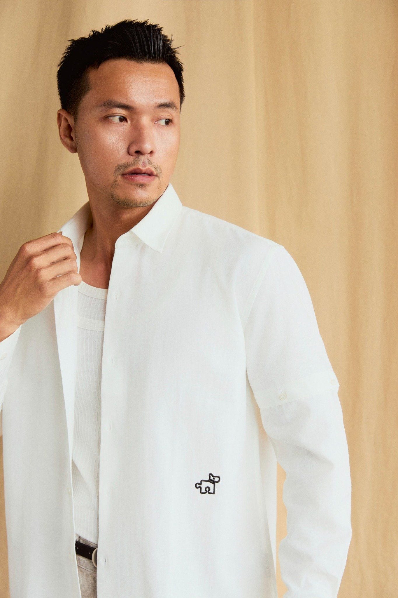 Áo Sơ Mi Multiway Oxford White