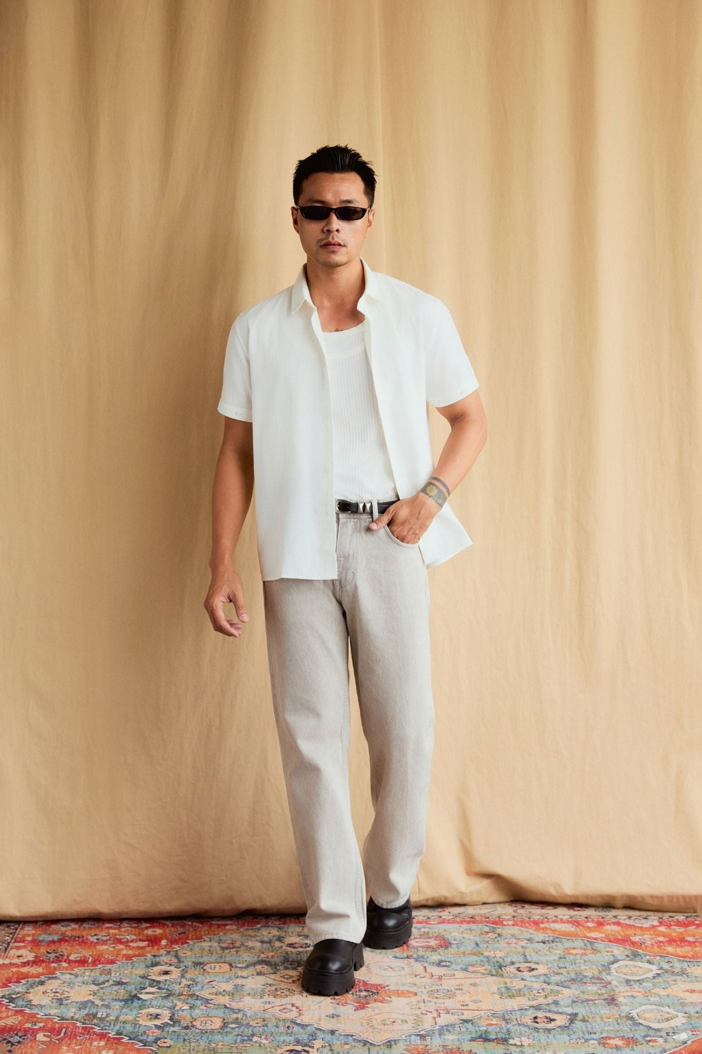 Quần Jean Straight Light Gray Passion