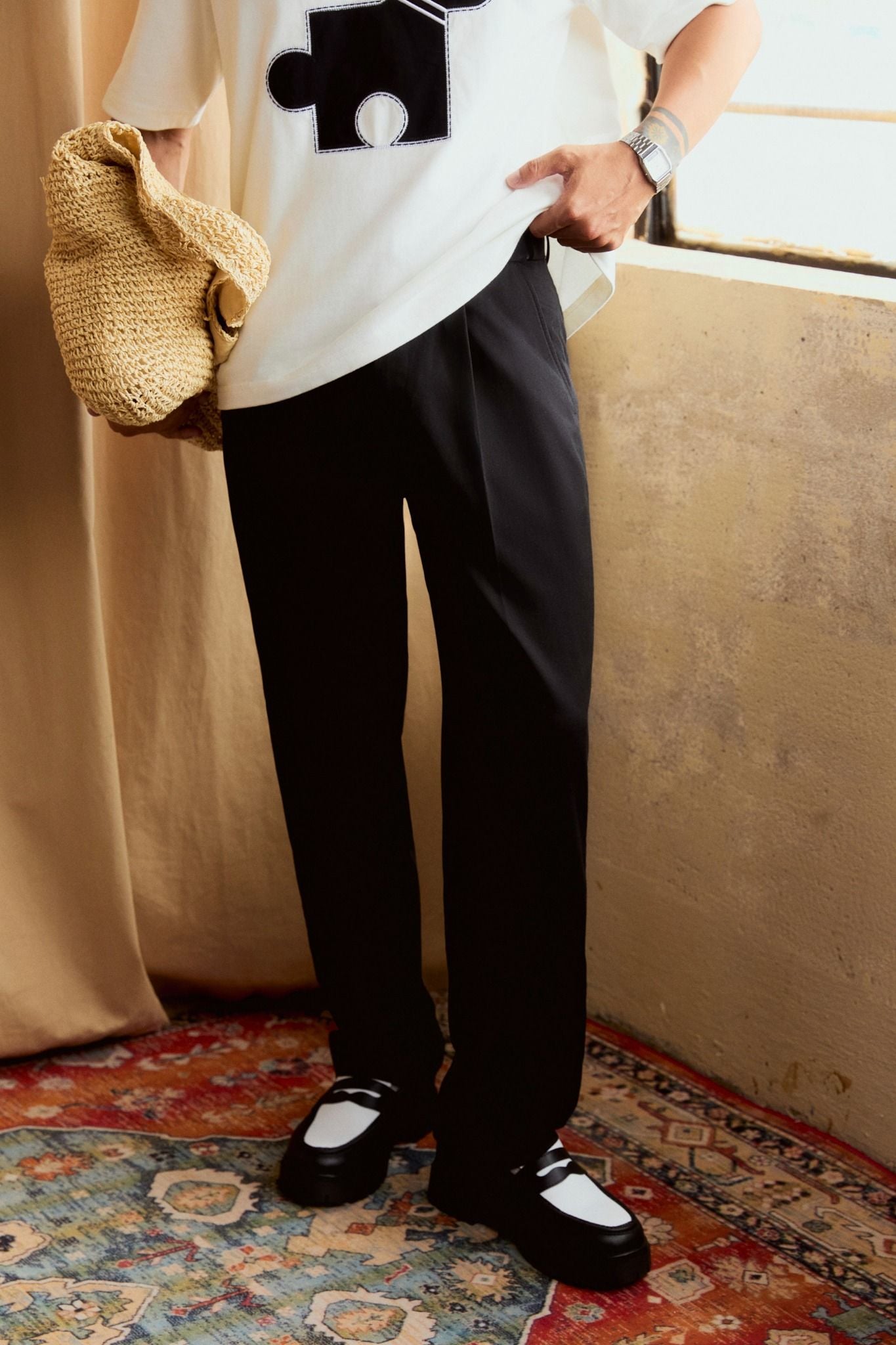 Quần Tây Straight Summer Flexwaist