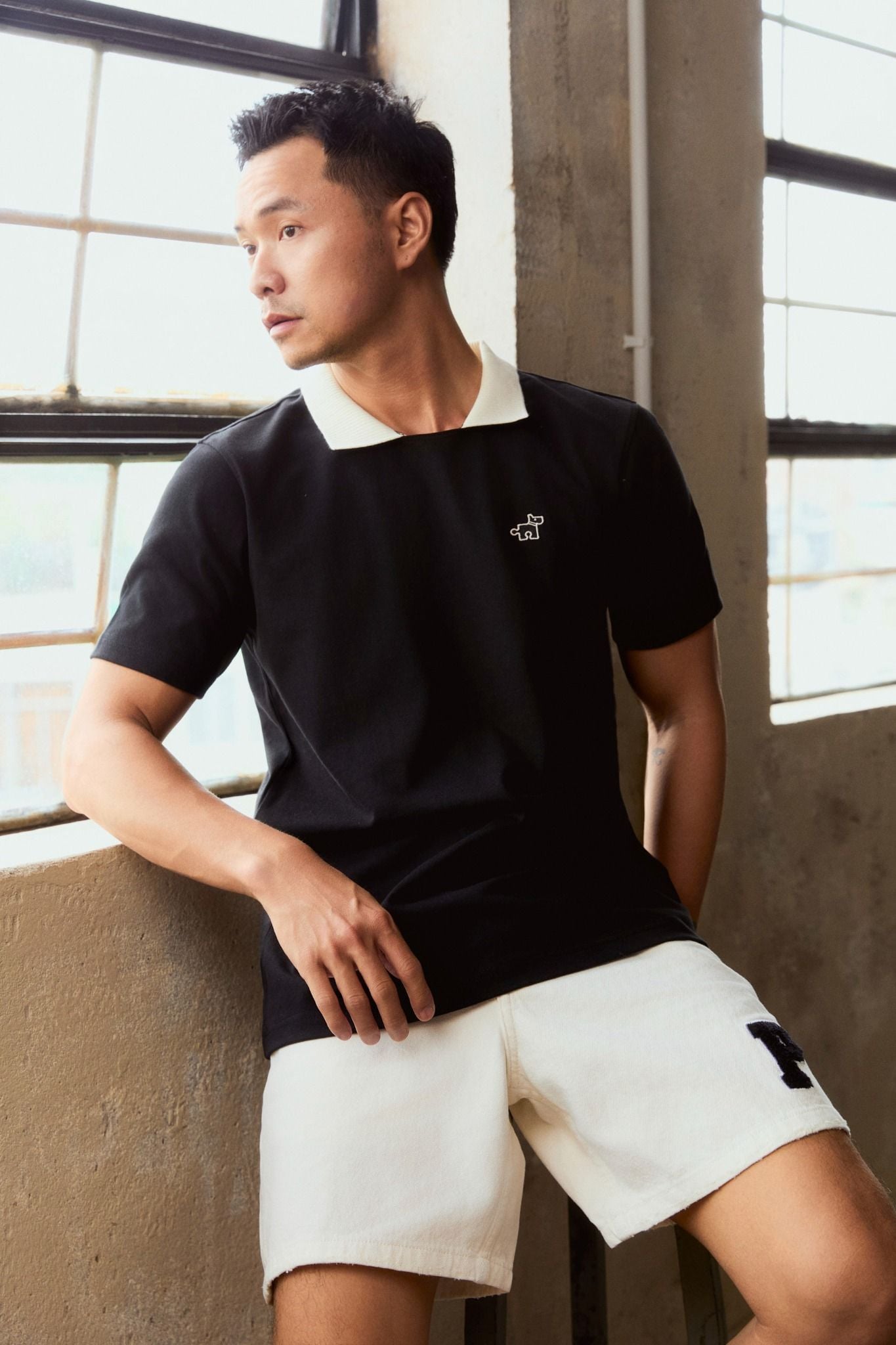 Áo Polo Collar Option Puzzle Label