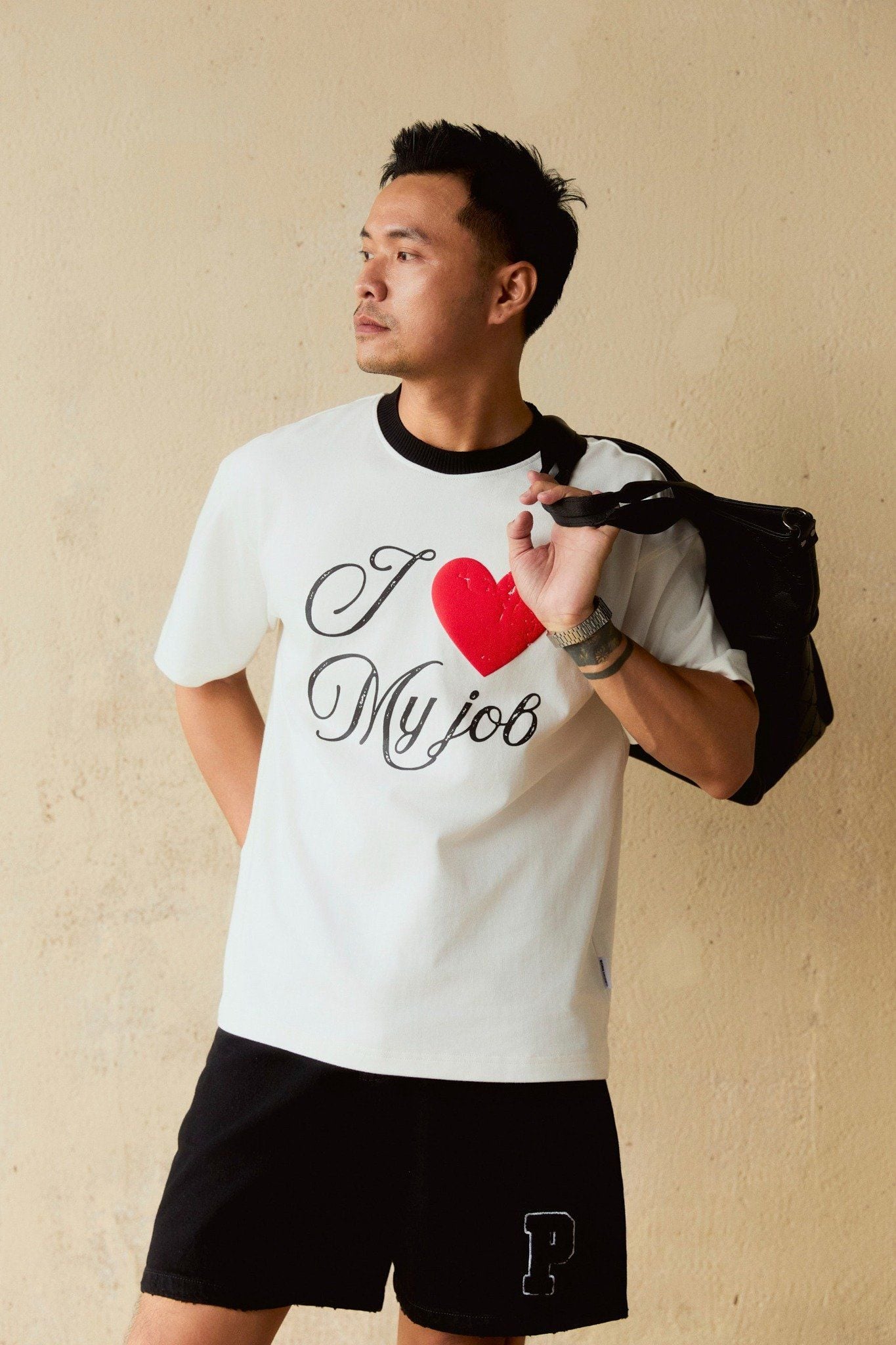 Áo Thun Over I Love My Job 360GSM