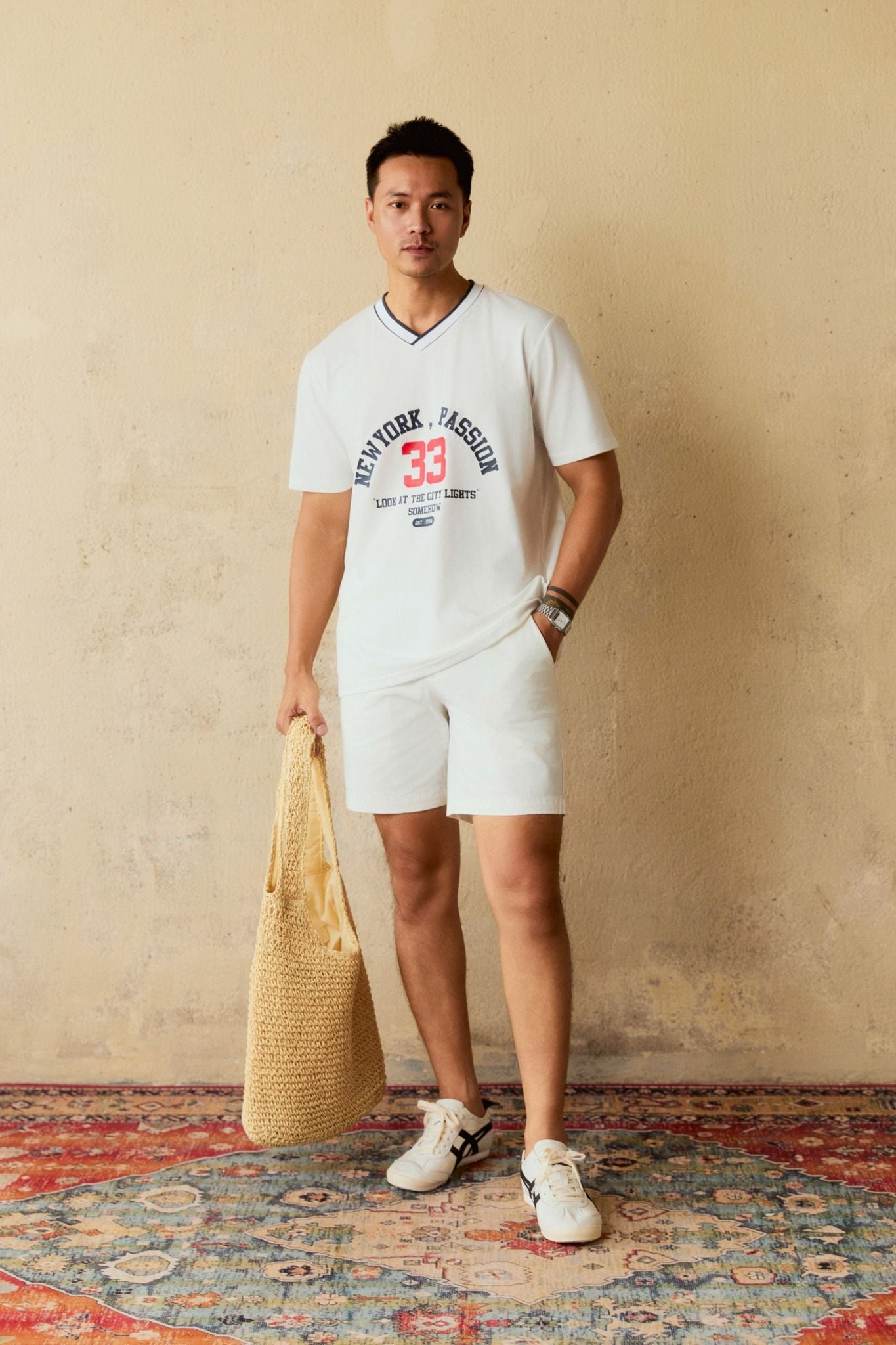 Quần Short Kaki August Basic