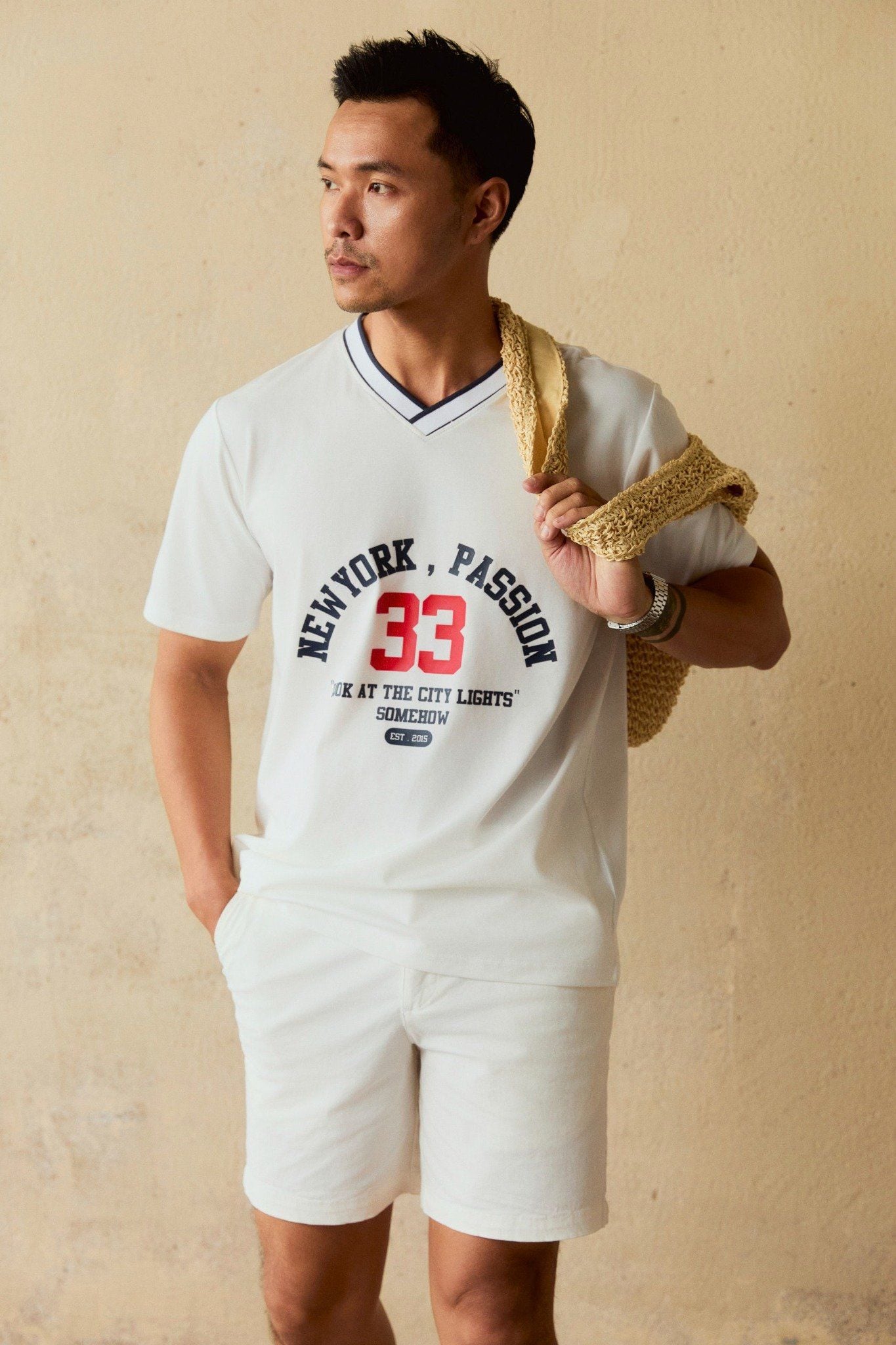 Quần Short Kaki August Basic