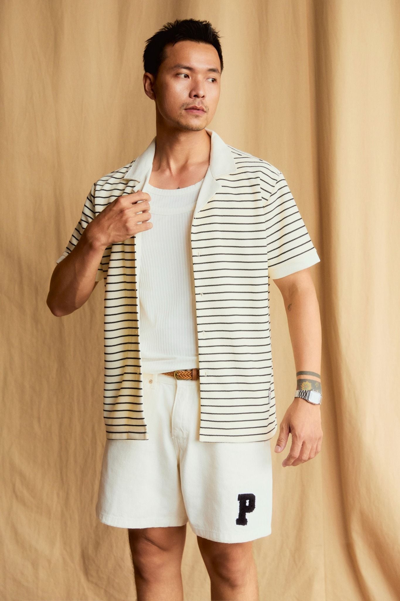 Áo Sơ Mi Cuban Horistripes