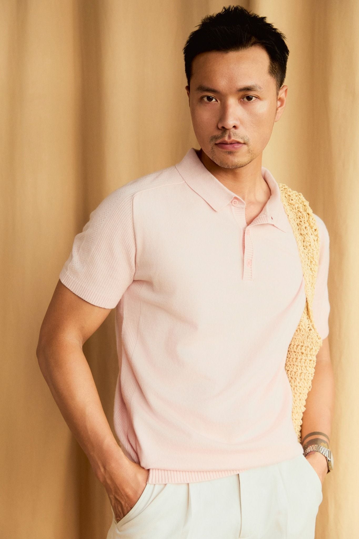 Áo Polo Slim Knit 3 Colors