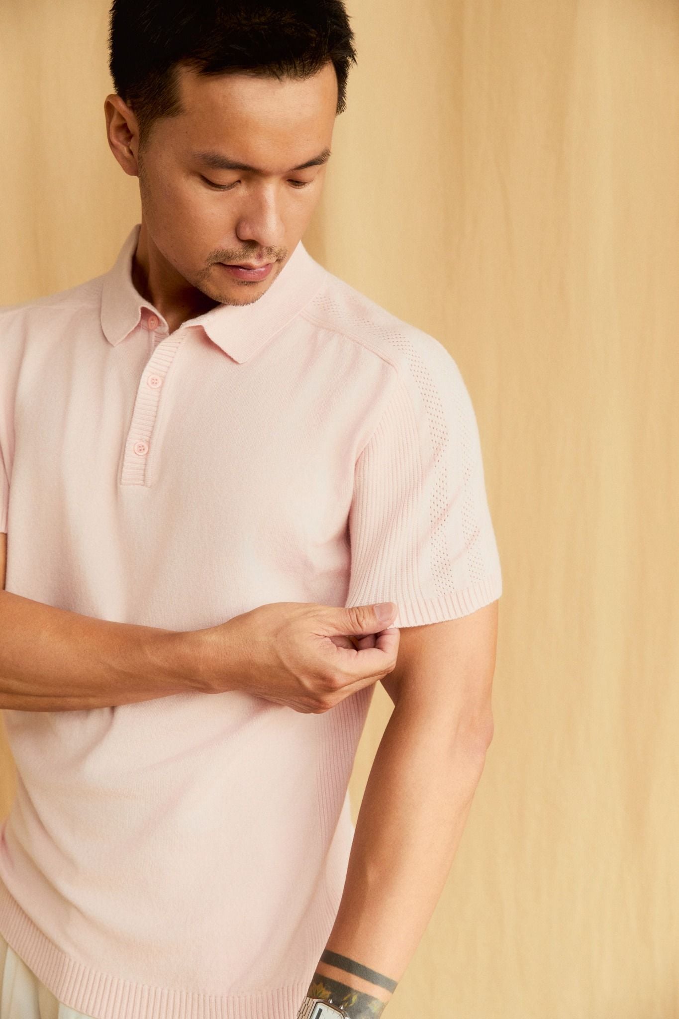 Áo Polo Slim Knit 3 Colors