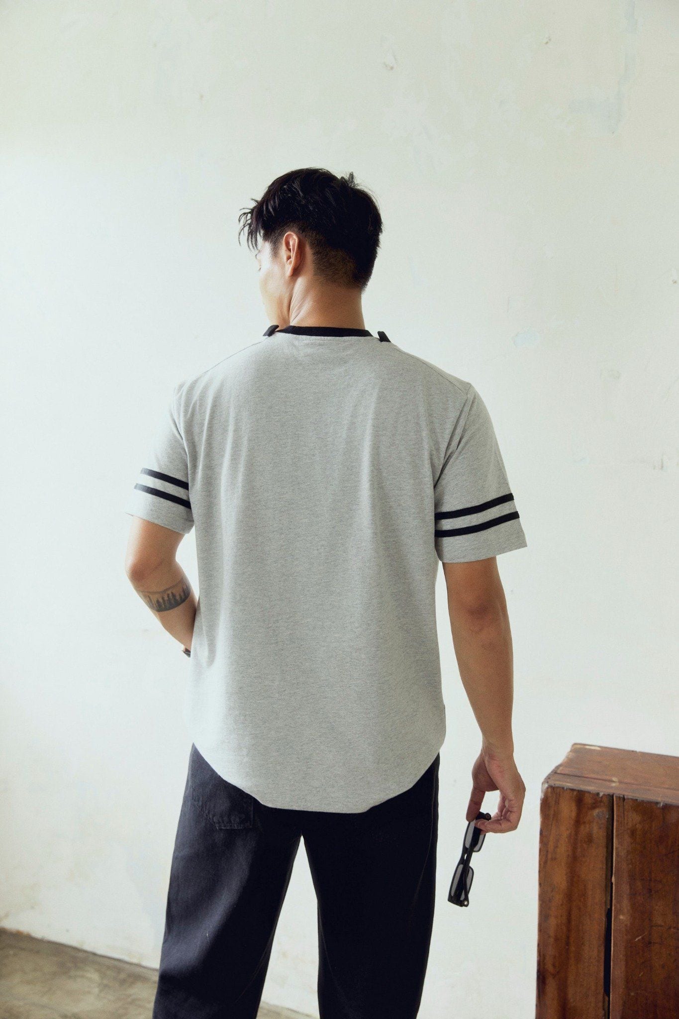 Áo Thun Regular Collorline Mix