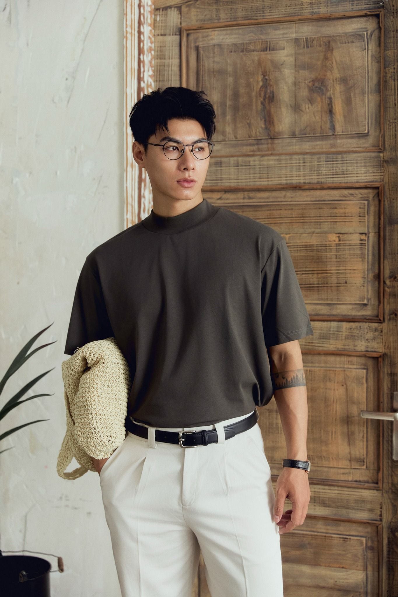  Áo Thun Rollneck Solid Cool Fab 