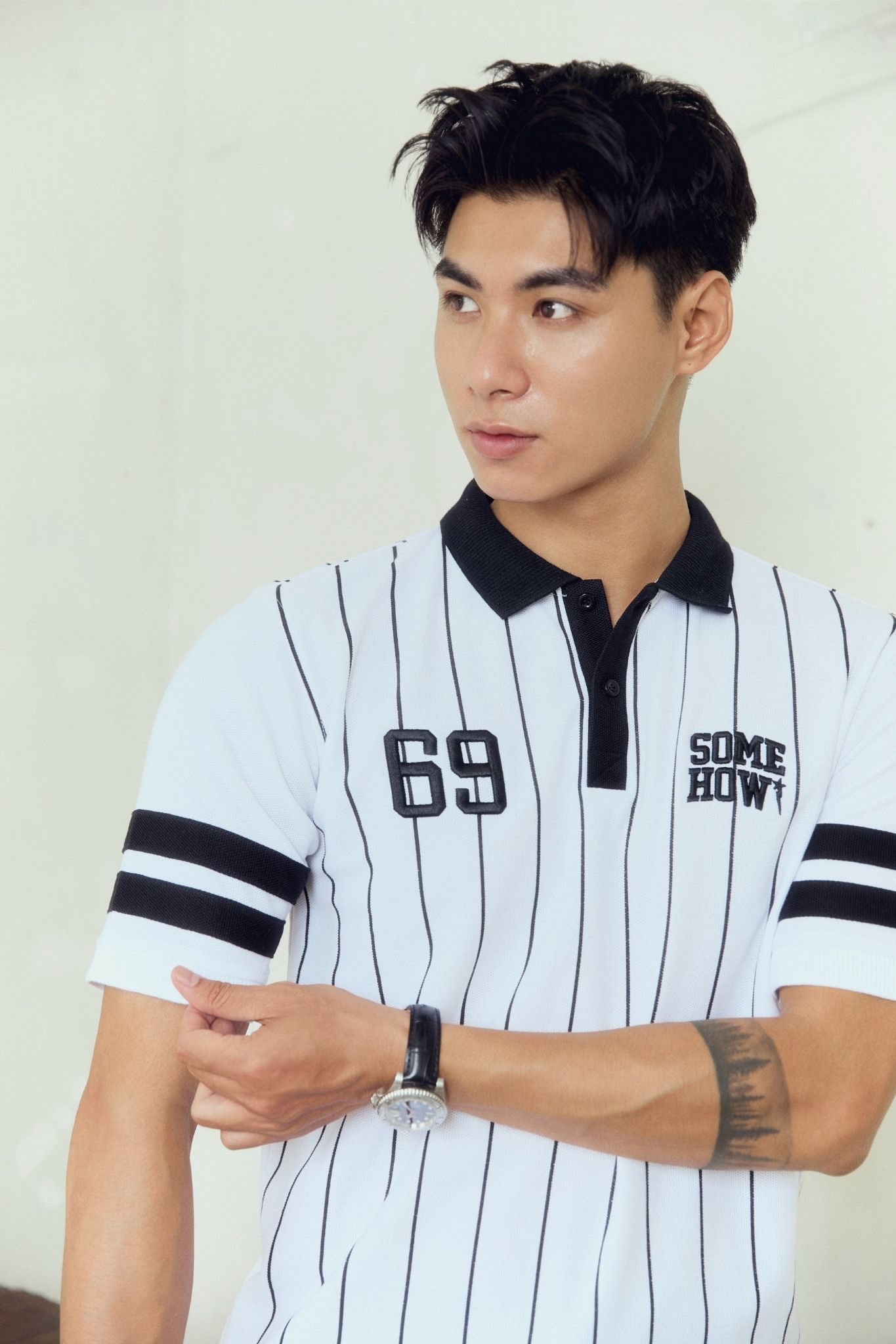 Áo Polo Athletic Ministripes 69