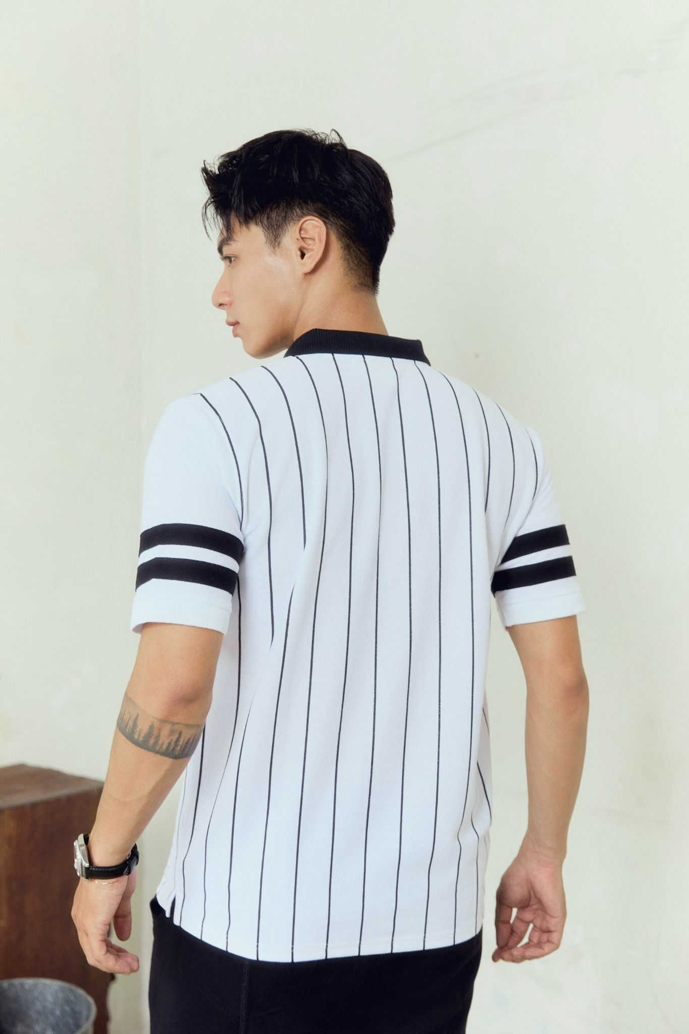 Áo Polo Athletic Ministripes 69