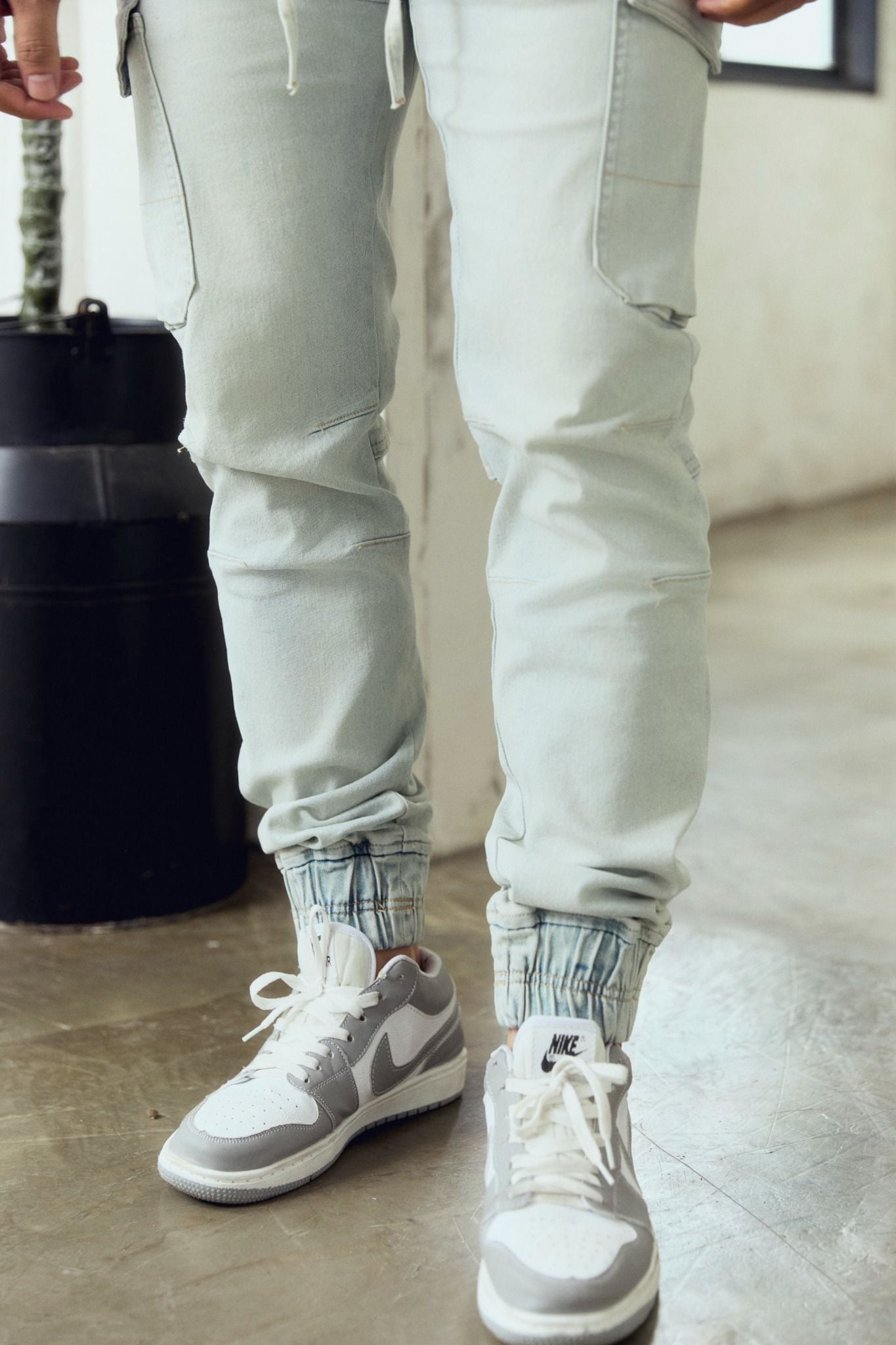 Jogger Jean Cargo Wash