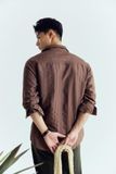 Áo Sơ Mi Relaxed Lineart Brown