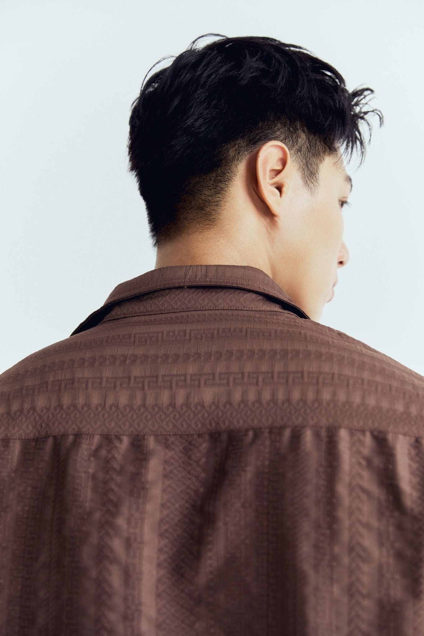 Áo Sơ Mi Relaxed Lineart Brown