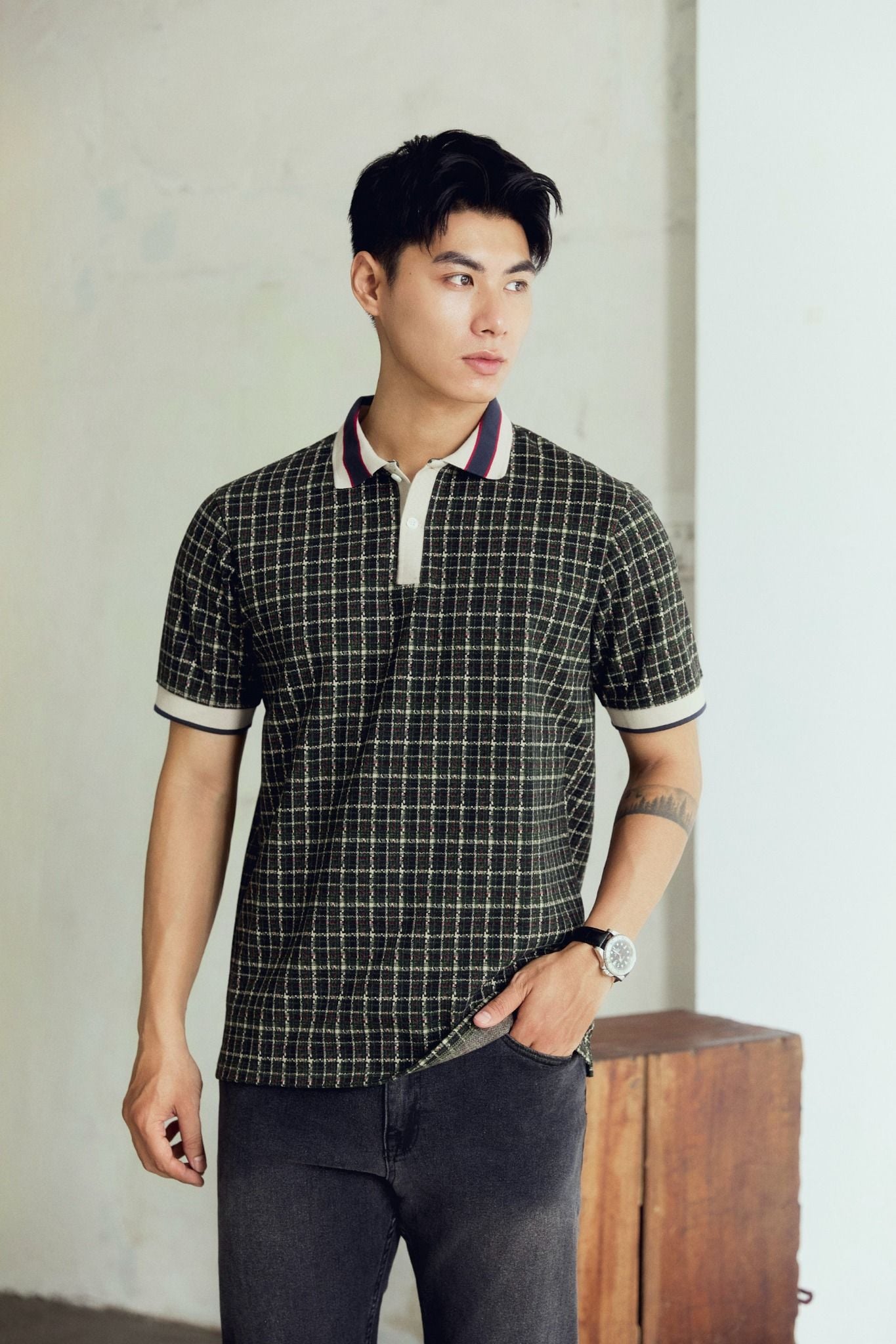 Áo Polo Christmas Vibe The Checked