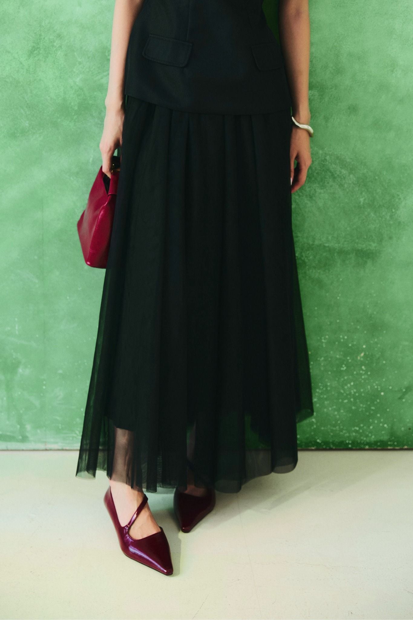 Chân Váy Dài Romantic Ballerina