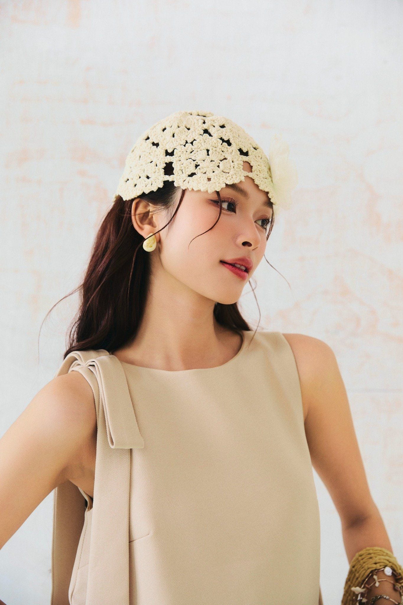 Đầm Ngắn Sleeveless Shoulder Detail