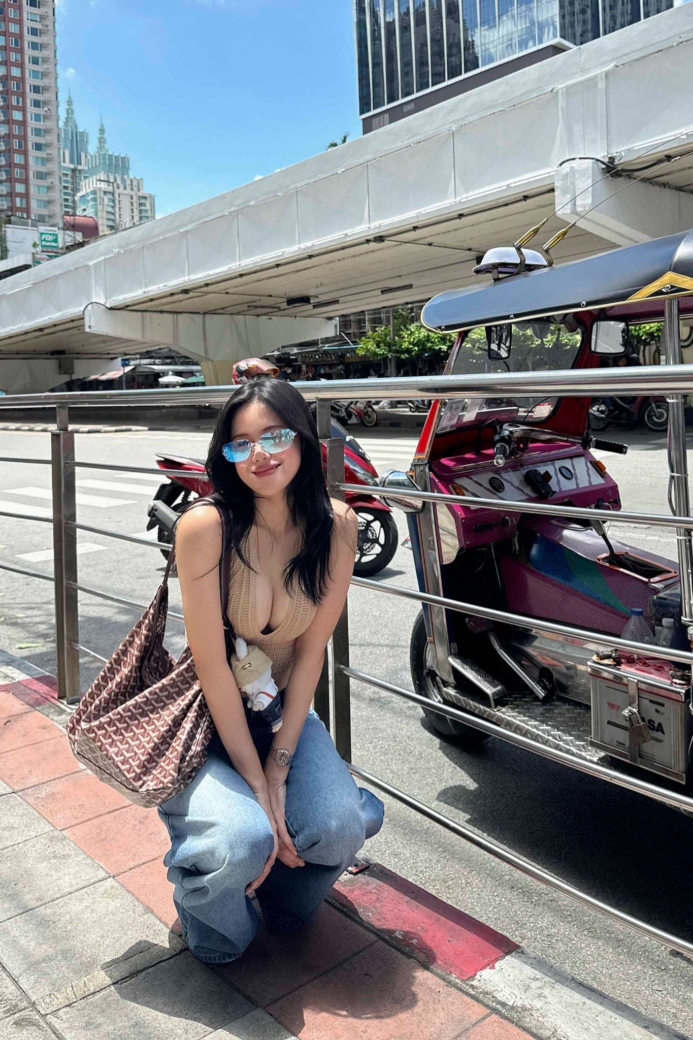 Áo Kiểu Wooly Tie Net