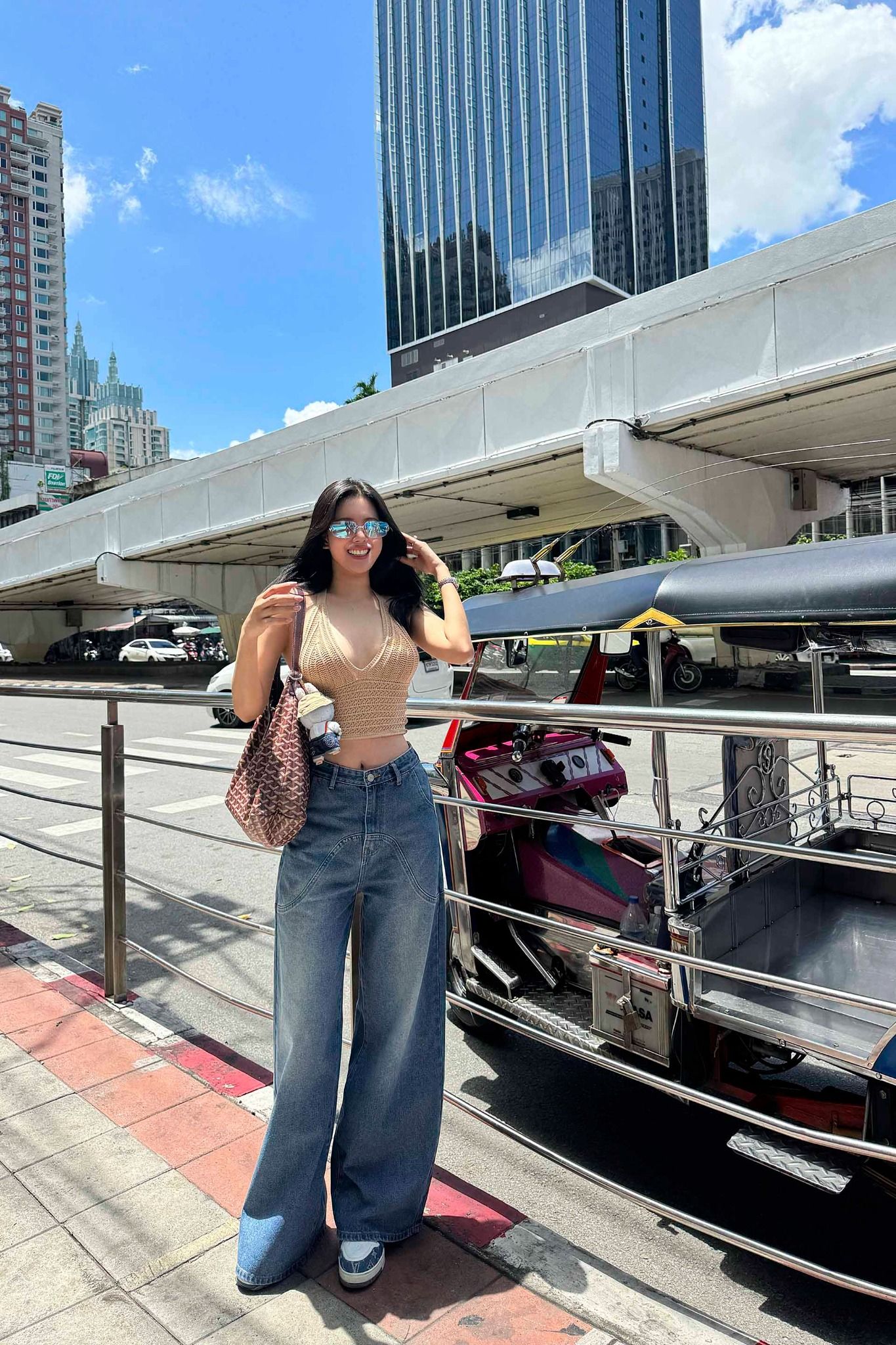 Áo Kiểu Wooly Tie Net