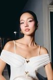 Đầm Dài Girly Offshoulder Neckline