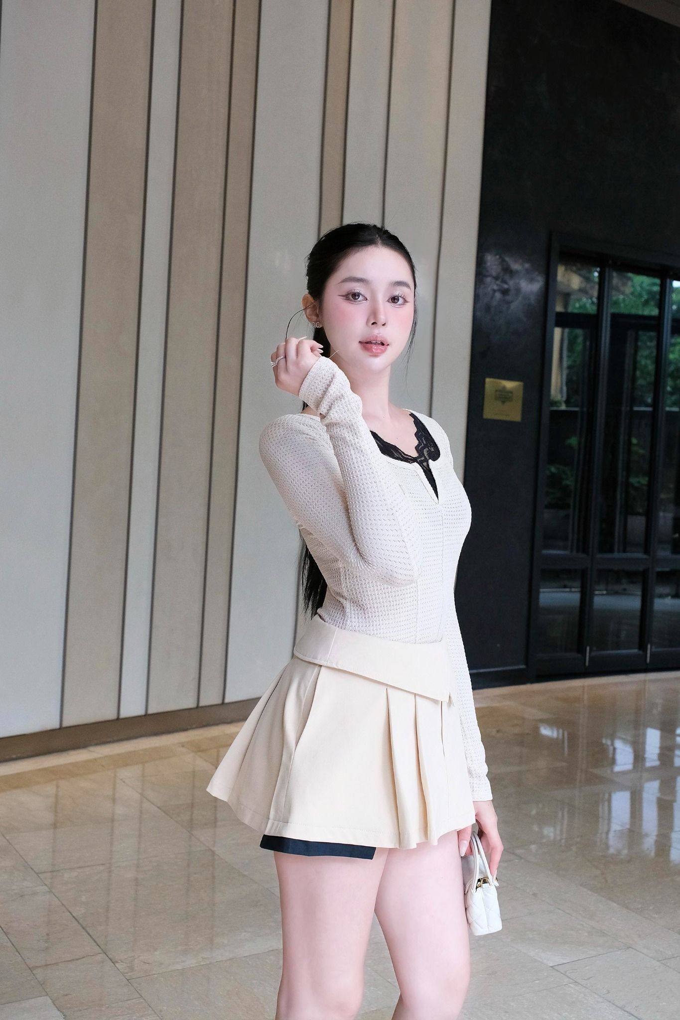 Chân Váy Grand Pleat Hem